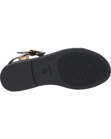Sandali per Donna GEOX D825SJ 0AWBN D KOLLEEN C9261 BLACK-LT BRONZE