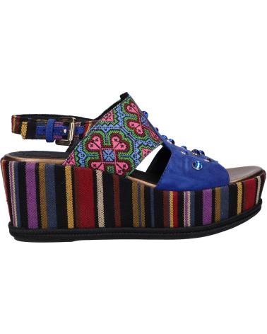 Sandalias de Mujer GEOX D824VA 021AW D SAKELY C0042 ROYAL-BLACK