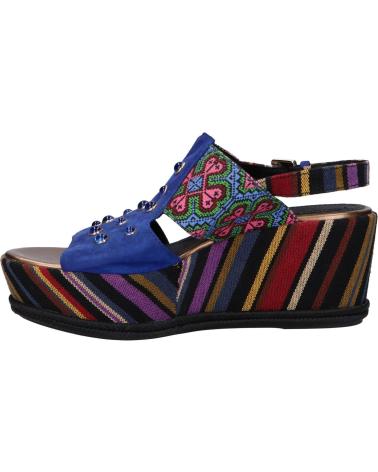 Sandálias de Mulher GEOX D824VA 021AW D SAKELY C0042 ROYAL-BLACK