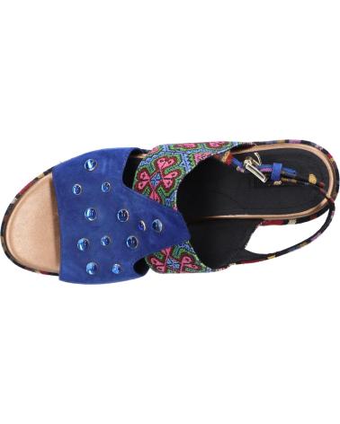 Sandálias de Mulher GEOX D824VA 021AW D SAKELY C0042 ROYAL-BLACK