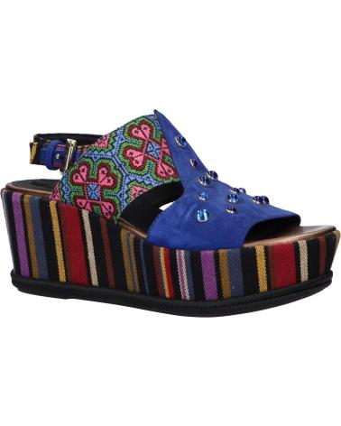 Sandálias de Mulher GEOX D824VA 021AW D SAKELY C0042 ROYAL-BLACK