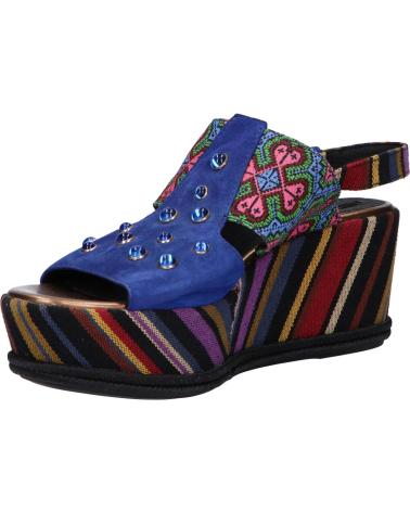 Sandálias de Mulher GEOX D824VA 021AW D SAKELY C0042 ROYAL-BLACK