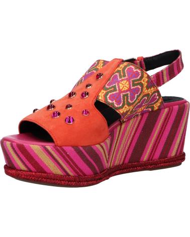 Sandales pour Femme GEOX D824VA 021AW D SAKELY C7258 CORAL-FUCHSIA