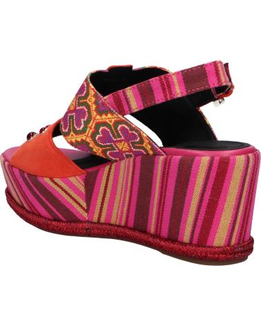 Sandales pour Femme GEOX D824VA 021AW D SAKELY C7258 CORAL-FUCHSIA