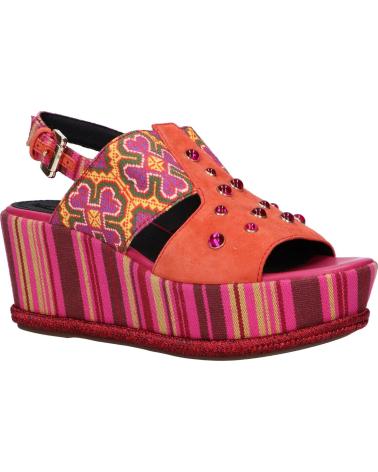 Sandales pour Femme GEOX D824VA 021AW D SAKELY C7258 CORAL-FUCHSIA