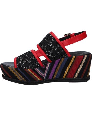 Sandalias de Mujer GEOX D824VB 08JBC D SAKELY C0048 BLACK-RED