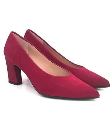 Zapatos de tacón de Mujer UNISA ZAPATO CORTE SALON DE ANTE CON TACON Y SUELA DE GOMA ANTE CHILI