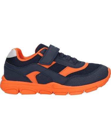 Scarpe sport per Bambino GEOX J847NA 0CE14 J NEW TORQUE C0820 NAVY-ORANGE