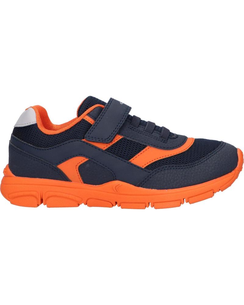 Zapatillas deporte pour Garçon GEOX J847NA 0CE14 J NEW TORQUE C0820 NAVY-ORANGE