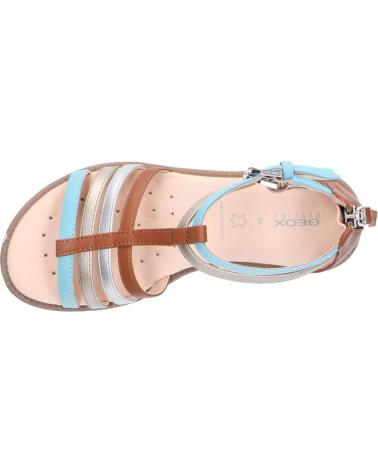 Sandálias de Menina GEOX J7235D 000BC J KARLY C5G4X CARAMEL-LAKE