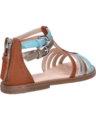 Sandálias de Menina GEOX J7235D 000BC J KARLY C5G4X CARAMEL-LAKE