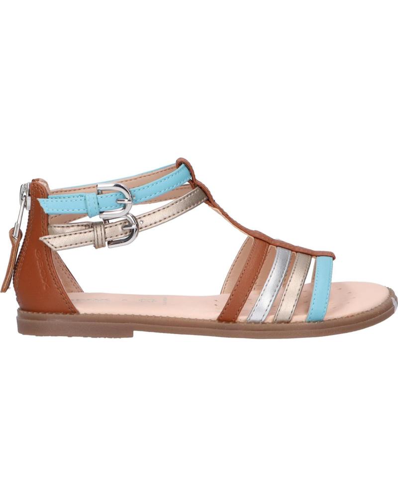 Sandálias de Menina GEOX J7235D 000BC J KARLY C5G4X CARAMEL-LAKE