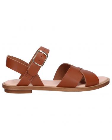 Sandales pour Femme CLARKS 26139431 WILLOW GILD TAN LEATHER