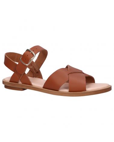 Sandales pour Femme CLARKS 26139431 WILLOW GILD TAN LEATHER