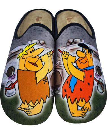 Calzado de casa de Hombre VULCA-BICHA ZAPATILLA PICAPIEDRAS GRIS