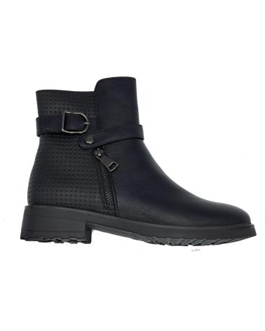 Botines de Mujer DAVINIA BOTIN PLANO MUJER NEGRO