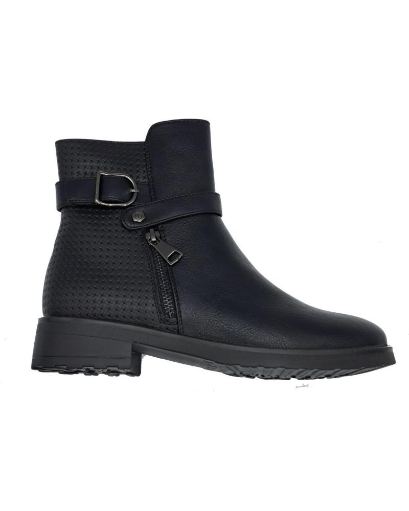 Botines de Mujer DAVINIA BOTIN PLANO MUJER NEGRO