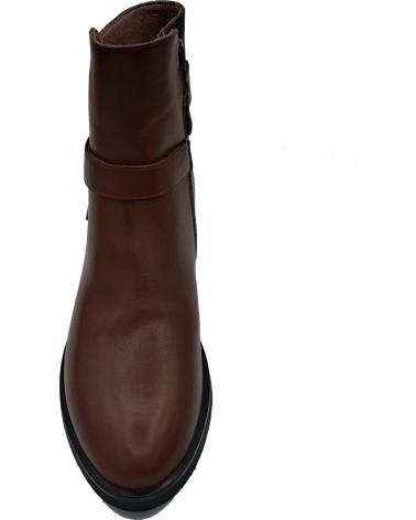 Botines de Mujer DAVINIA BOTIN PLANO MUJER CUERO