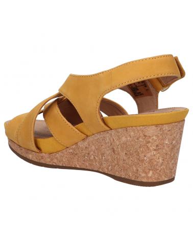 Sandalen für Damen CLARKS 26149654 UN CAPRI STEP YELLOW NUBUCK