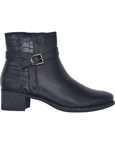 Botines de Mujer TREINTAS BOTIN PIEL NEGRO