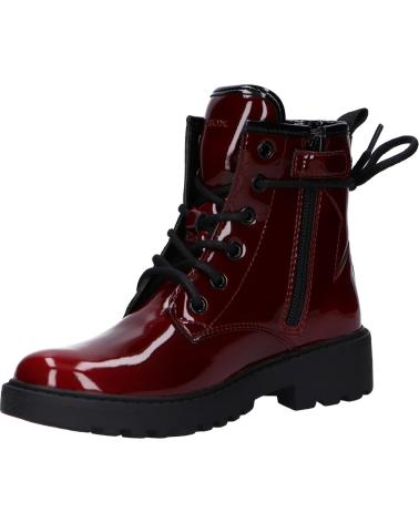 Stiefel für Damen und Mädchen GEOX J9420G 0003X J CASEY C7005 BORDEAUX