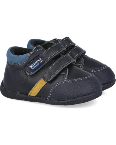 BOTTES EN CUIR BUBBLE BOBBLE C363 BLEU POUR BÉBÉ AZUL