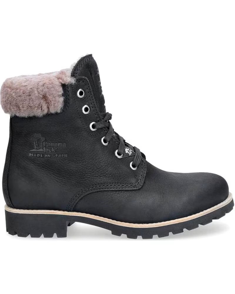 Botines de Mujer PANAMA JACK PANAMA 03 IGLOO B39 NOBUCK NEGRO