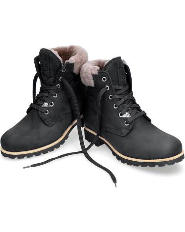 Woman Mid boots PANAMA JACK PANAMA 03 IGLOO B39 NOBUCK NEGRO