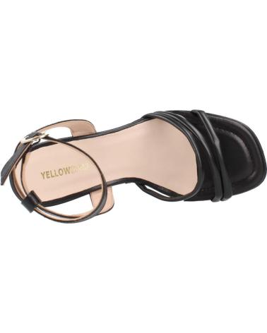 Sandalias de Mujer YELLOW PAOLA NEGRO