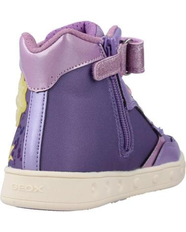 Sportschuhe für Mädchen GEOX BOTA RAPUNZEL CON LUCES LILAC-YELLOW
