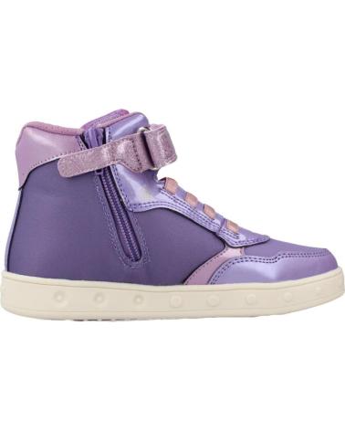 Sportschuhe für Mädchen GEOX BOTA RAPUNZEL CON LUCES LILAC-YELLOW