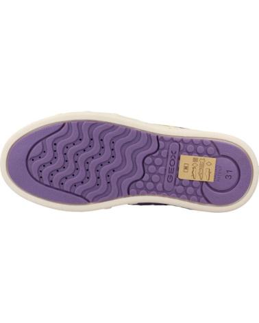 Sportschuhe für Mädchen GEOX BOTA RAPUNZEL CON LUCES LILAC-YELLOW
