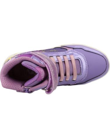 Sportschuhe für Mädchen GEOX BOTA RAPUNZEL CON LUCES LILAC-YELLOW