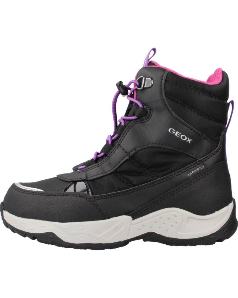 Stivali per Bambina GEOX J SENTIERO GIRL B AB NEGRO