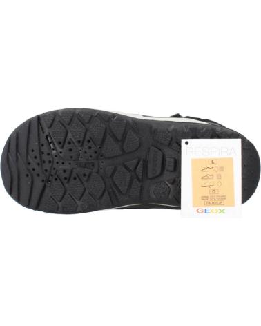 Stivali per Bambina GEOX J SENTIERO GIRL B AB NEGRO
