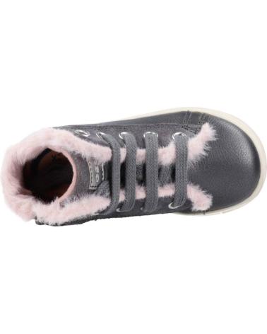 Botas de Niña geox B264AB 04422 B TROTTOLA GIRL C1377 DK GREY-DK PINK