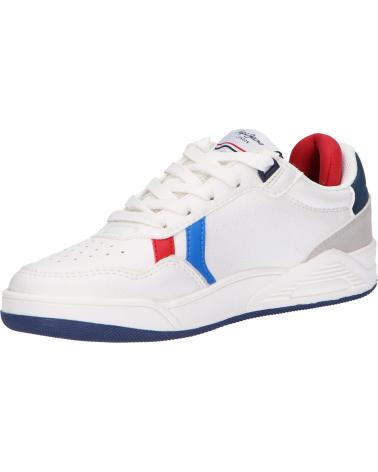 Sapatilhas de Mulher e Menina e Menino PEPE JEANS PBS30498 KURT BRITT 800 WHITE
