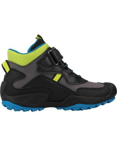 Bottines pour Garçon GEOX J NEW SAVAGE BOY B A GRIS