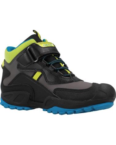 Bottines pour Garçon GEOX J NEW SAVAGE BOY B A GRIS