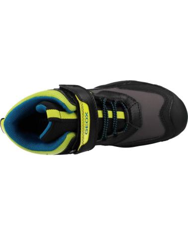 Bottines pour Garçon GEOX J NEW SAVAGE BOY B A GRIS