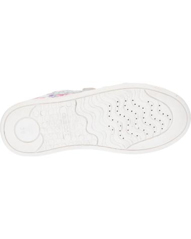 Sapatilhas de Menina GEOX J928WC 0ANAJ J SKYLIN C0406 WHITE-PINK