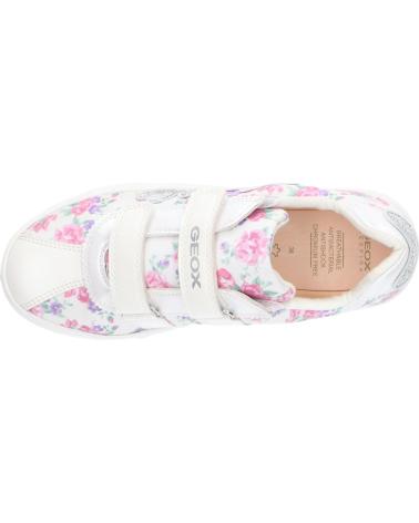 Sapatilhas de Menina GEOX J928WC 0ANAJ J SKYLIN C0406 WHITE-PINK