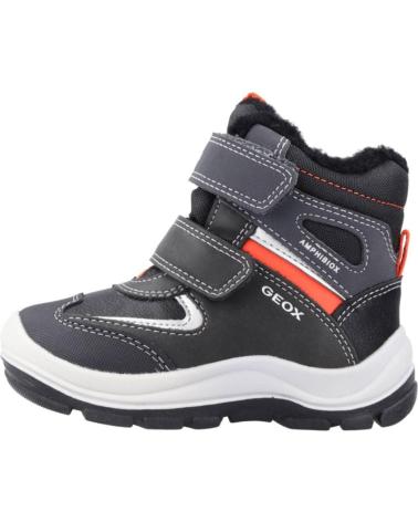 Stivali per Bambino GEOX B FLANFIL BOY B ABX NEGRO