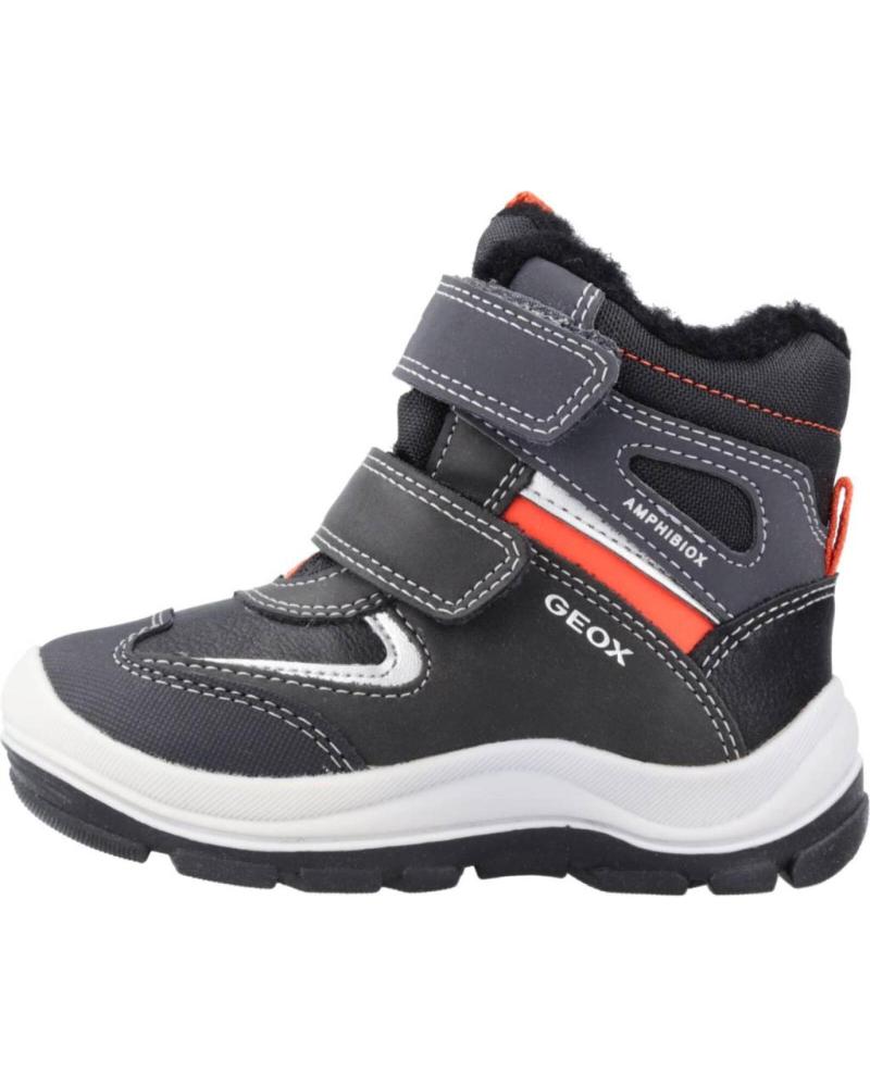 Stivali per Bambino GEOX B FLANFIL BOY B ABX NEGRO