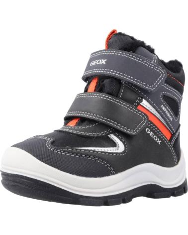 Stivali per Bambino GEOX B FLANFIL BOY B ABX NEGRO