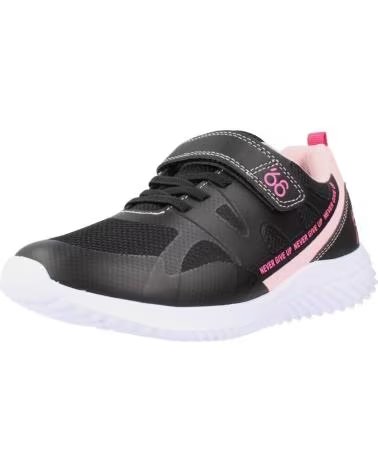 Sportivo per Bambina GARVALIN SCARPE SPORTIVE DA DRY FEELING 231830 VEGANE ELASTICHE NEGRO