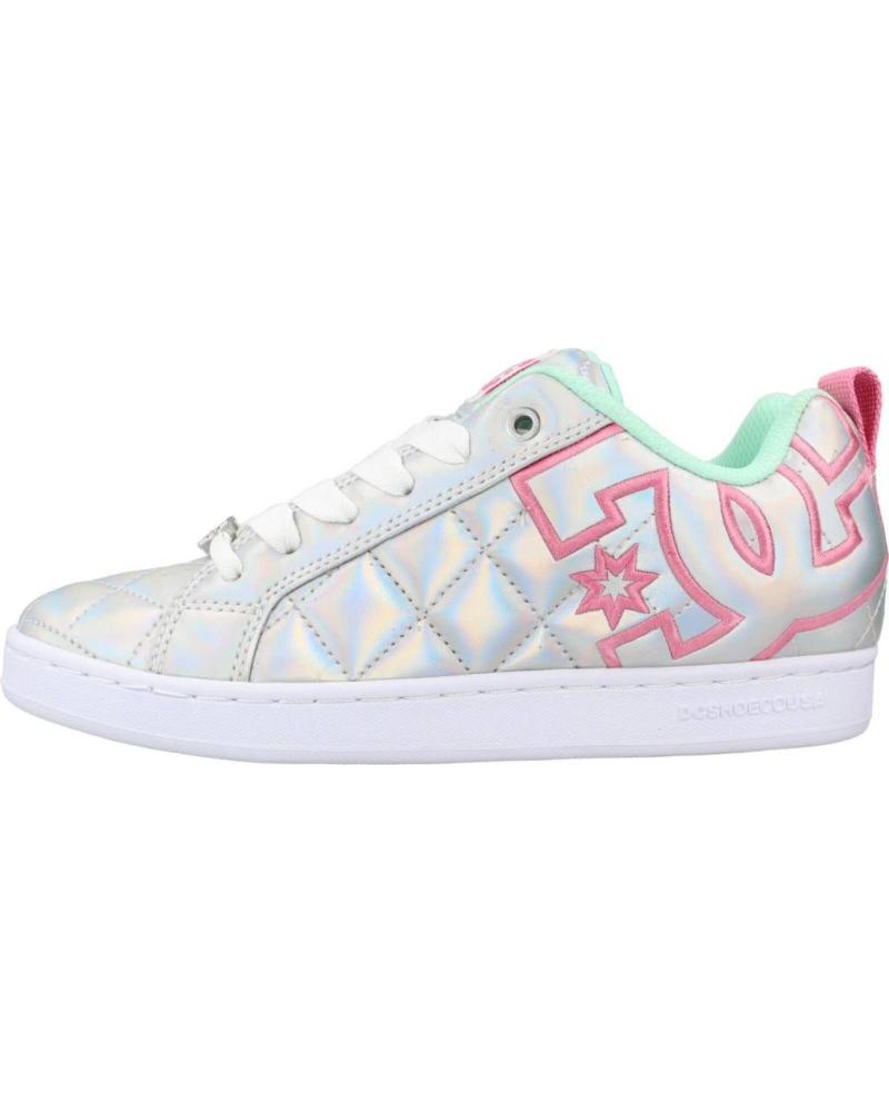 Zapatillas deporte de Mujer DC SHOES COURT GRAFFIK SE PLATA