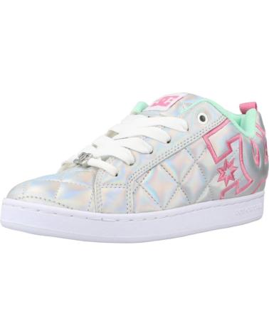 Zapatillas deporte de Mujer DC SHOES COURT GRAFFIK SE PLATA