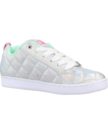 Zapatillas deporte de Mujer DC SHOES COURT GRAFFIK SE PLATA