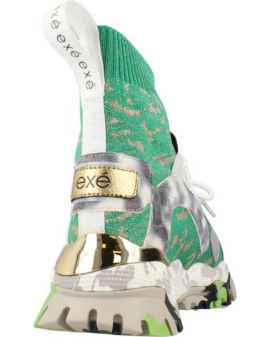 Zapatillas deporte de Mujer EXE XY169 1E VERDE